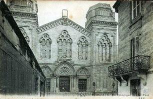 France, Synagogue in Bordeaux